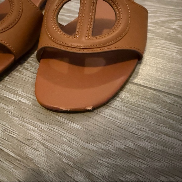 Steve Madden Kylah Tan Leather Sandals - Picture 4 of 4